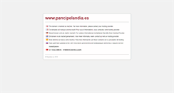 Desktop Screenshot of pancipelandia.es